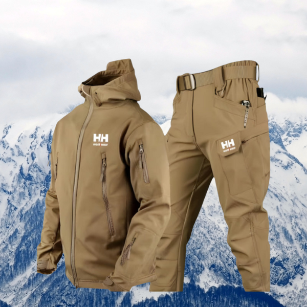 Men's 2-Piece Set Zip Jacket + Pocket Pants