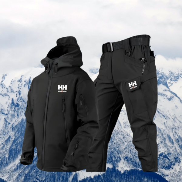 Men's 2-Piece Set Zip Jacket + Pocket Pants