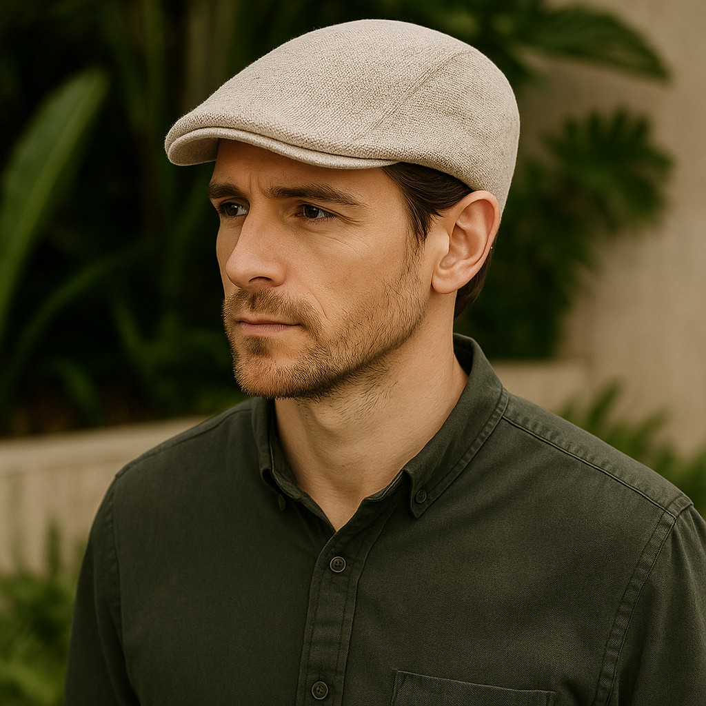Men's Beret - Summer Linen
