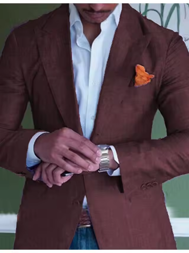 Men's Elegant Wool Blazer