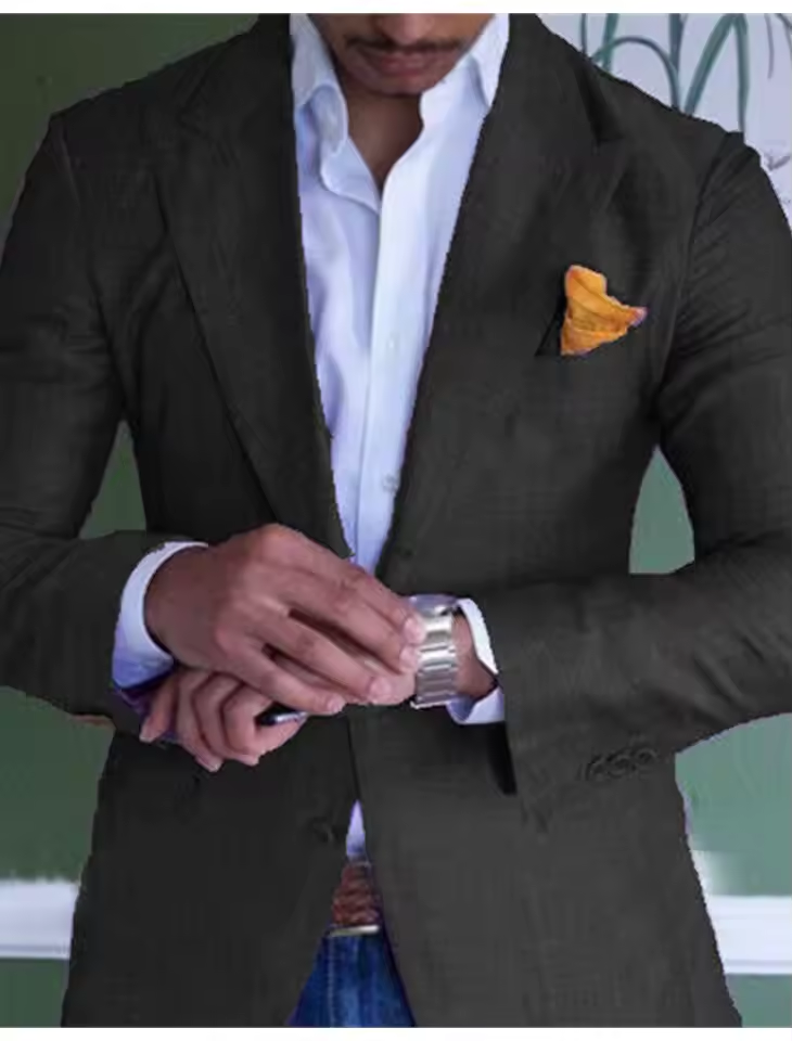 Men's Elegant Wool Blazer
