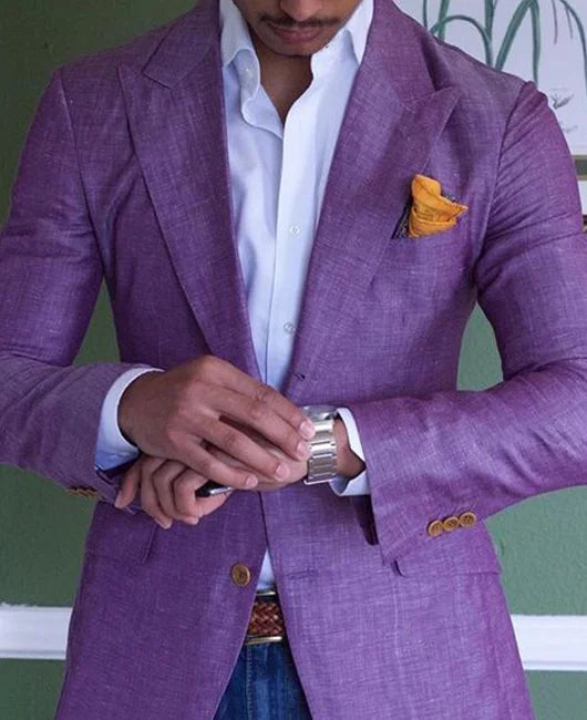 Men's Elegant Wool Blazer