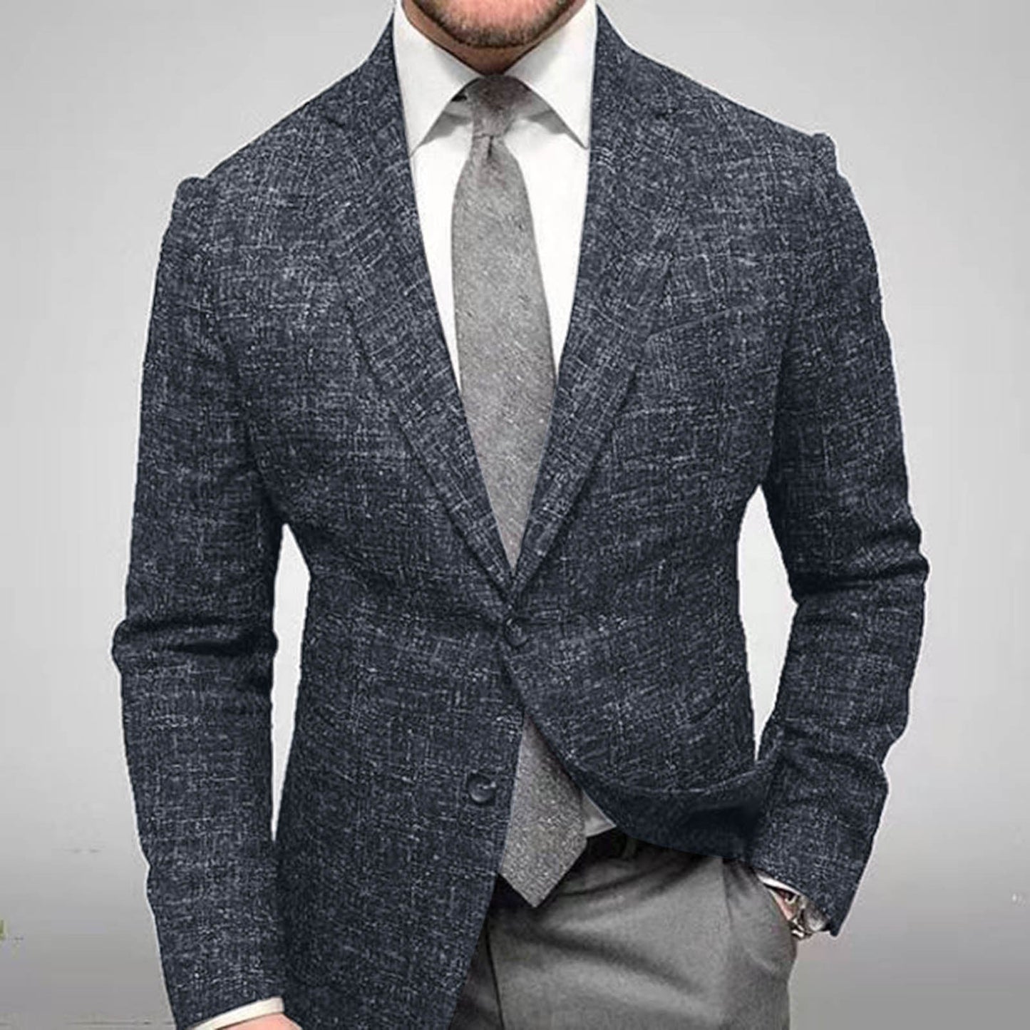 Men's Elegant Wool Blazer