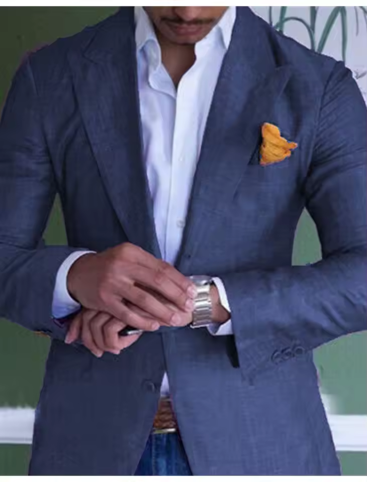 Men's Elegant Wool Blazer