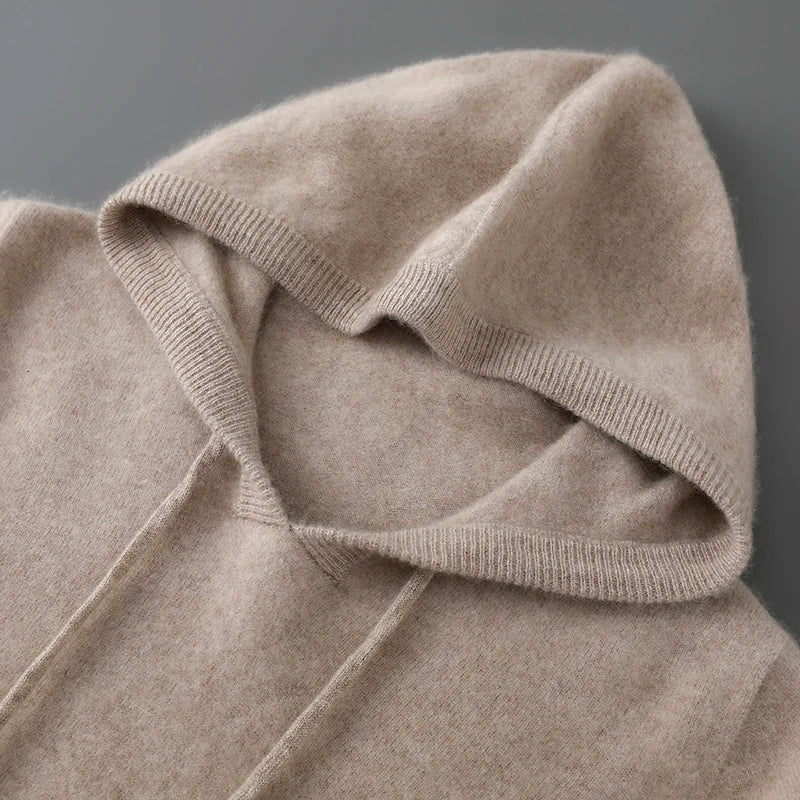 Men's Wool and Cashmere Sweater Soft Warm Knit Pullover Hand Wash Only