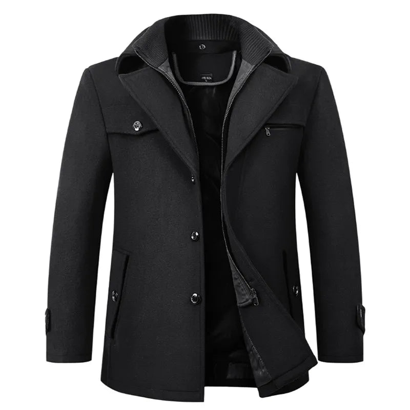 Men's Wool Winter Coat