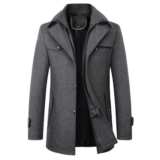 Men's Wool Winter Coat