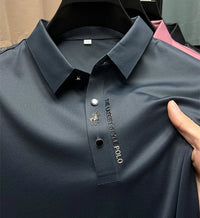 Polo sans plis pour hommes
