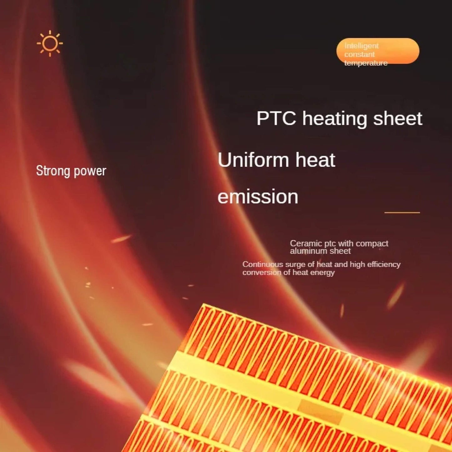 Mini Electric Space Heater – Compact Energy-Saving Heater