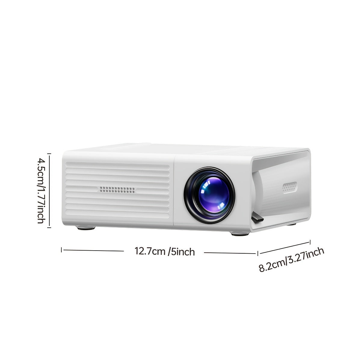 Mini Ultra-Bright Projector 3000 Lumens – Portable, HDTV & USB, Ideal for Home & Outdoor Cinema!