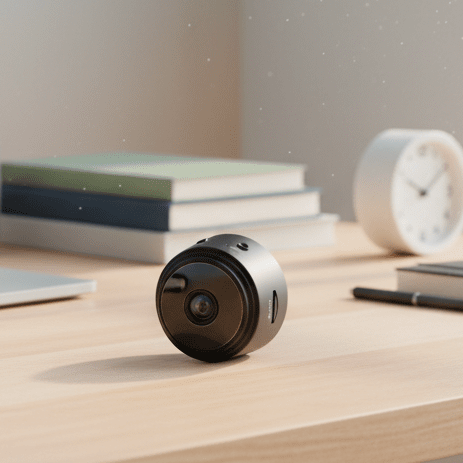 MINICAM 1080P - Compact security camera with night vision & app control