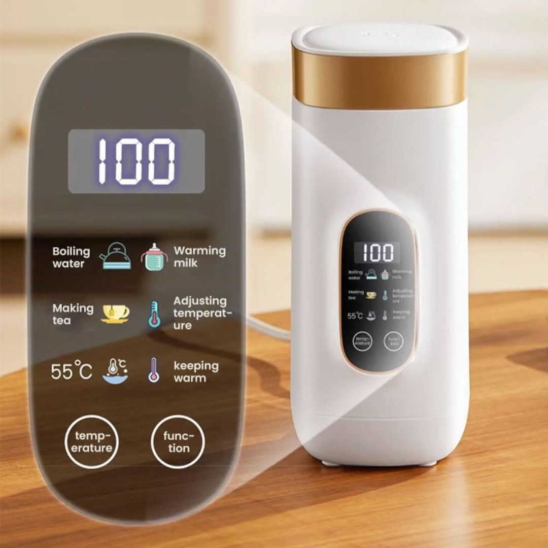 Minimalist Comfort for Hot Drinks on the Go