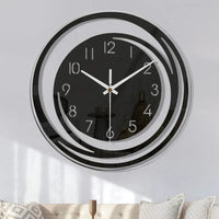 Reloj de pared moderno con diseño minimalista