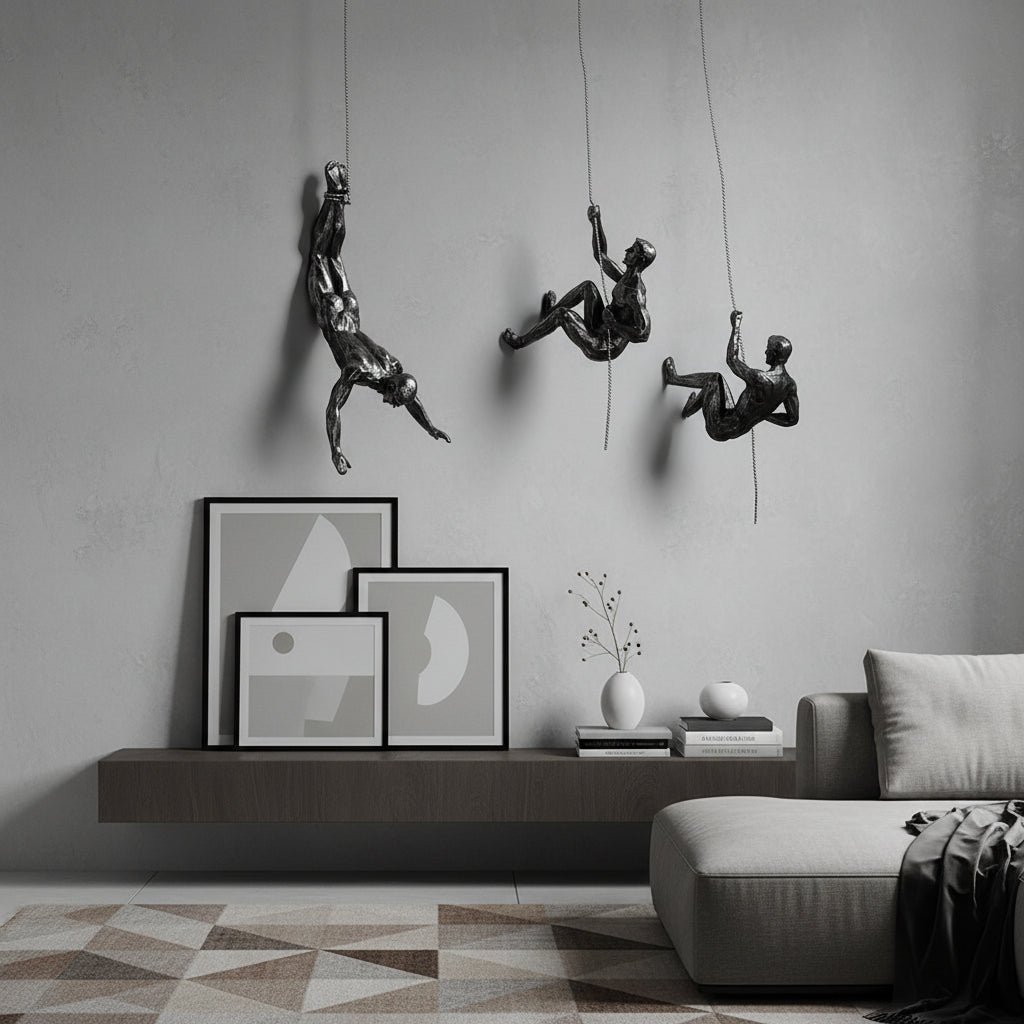 MONORA – Handmade Climbing Wall Sculpture Made of Synthetic Resin