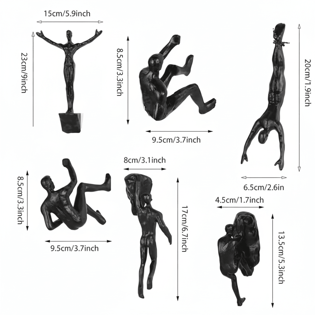 MONORA – Handmade Climbing Wall Sculpture Made of Synthetic Resin