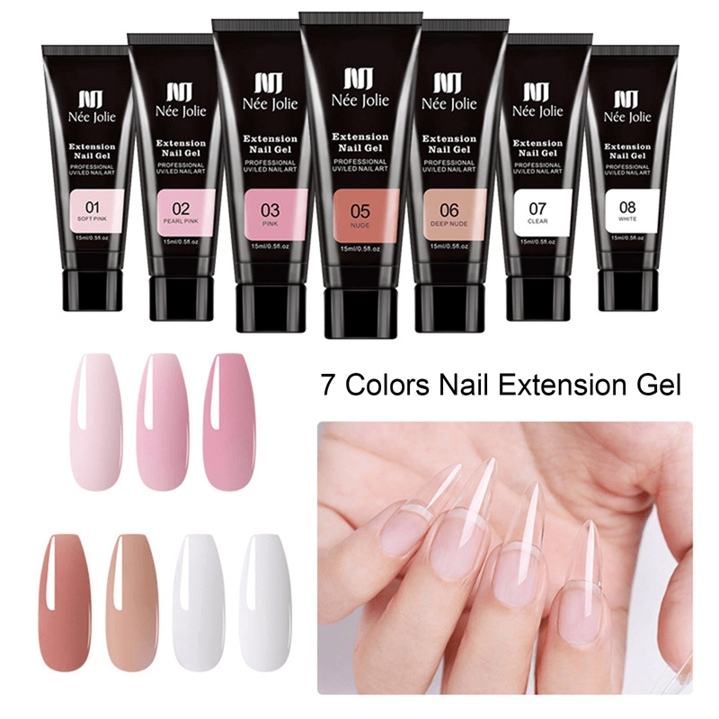 Nail Extension Kit with UV Lamp Set