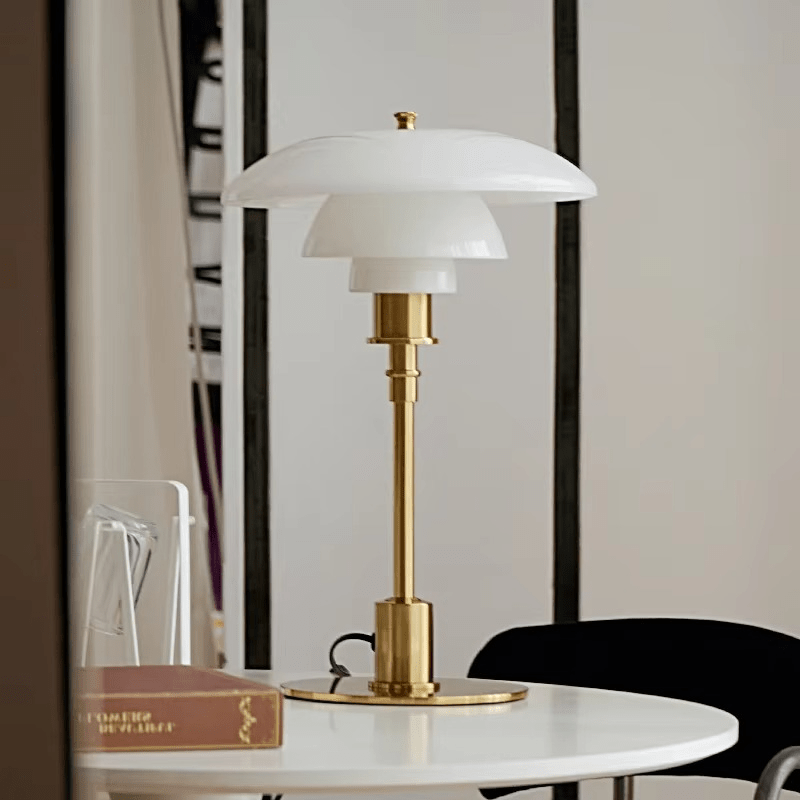 NORDILUX – Minimalist Dimmable Table Lamp with Warm LED Light