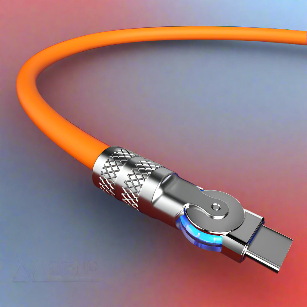 Olvoria | 180° Anti-Break Fast Charging Data Cable (120W)