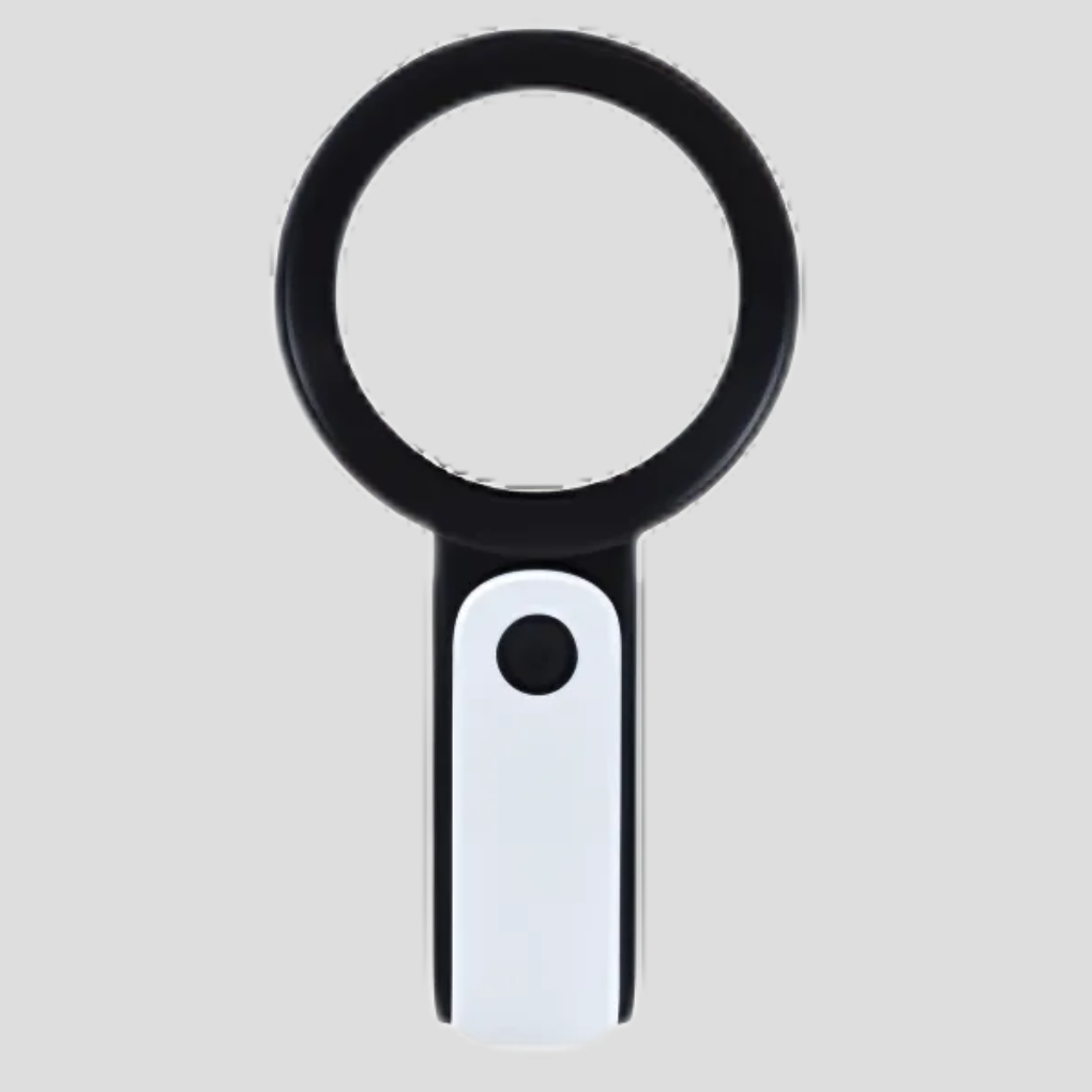 Olvoria | 20x Optical Magnifying Glass with Ergonomic Handle