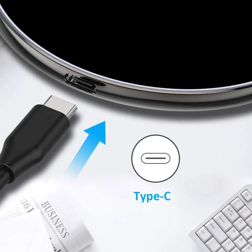 Olvoria | 30W Fast Wireless Charging Pad | Premium USB C MagSafe Charger for Apple iPhone, Samsung & Android - Fast Wireless Charging Pad