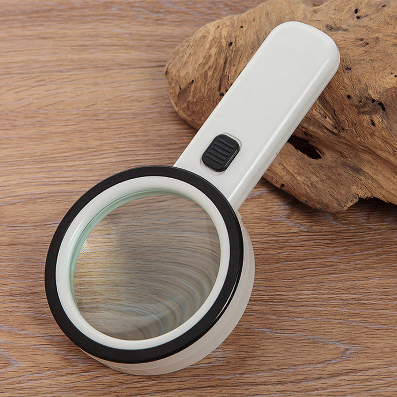 Olvoria | 30x Optical Magnifying Glass with LED Light