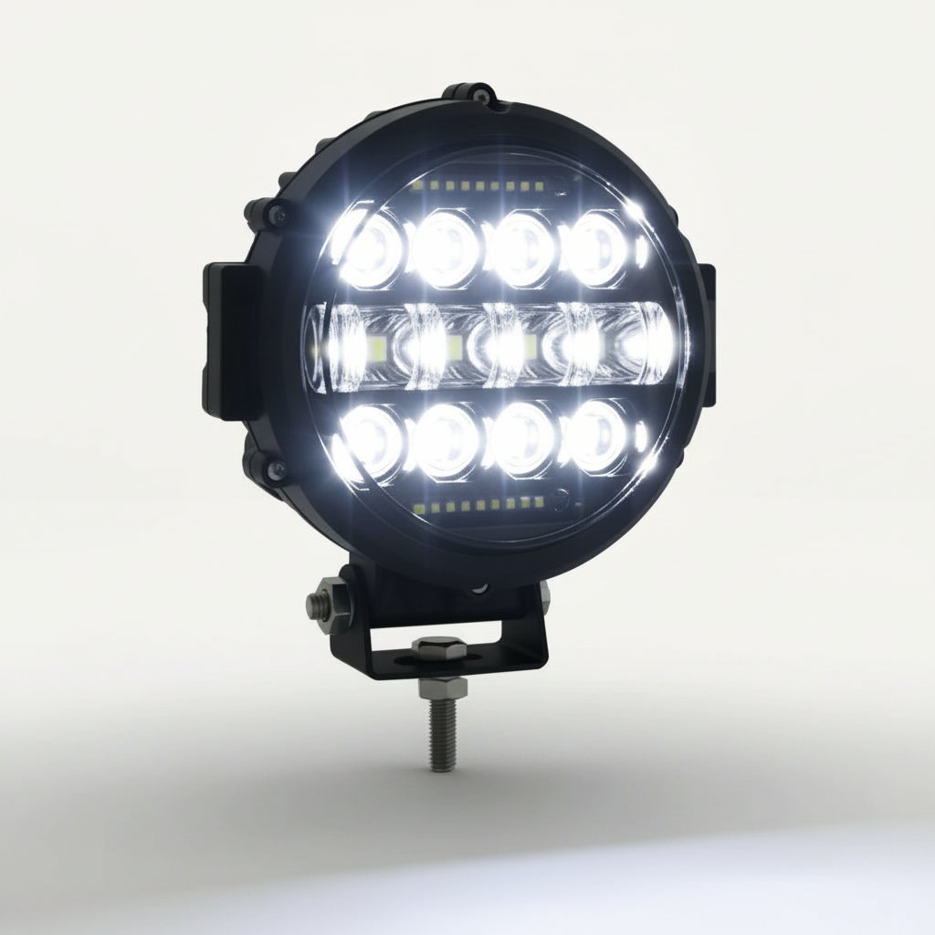 Olvoria 7 Inch LED Driving Light for Car & 4x4