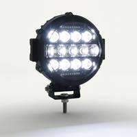 Olvoria 7-palcové LED svetlo na jazdu pre auto a 4x4