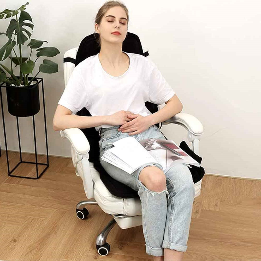 Olvoria | 8-Mode Heated Massage Chair Pad for Back, Neck & Full-Body Relaxation – Perfect for Car & Home