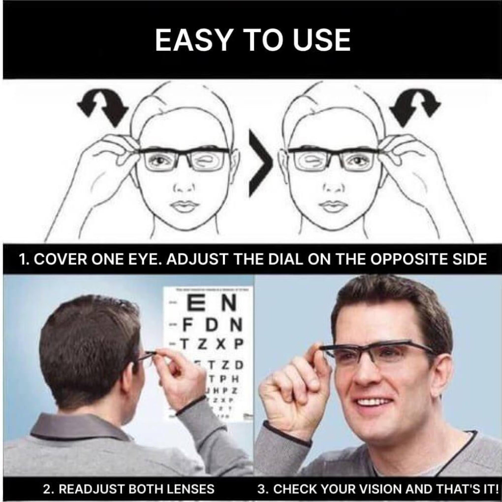 Olvoria | Adjustable Dial Prescription Glasses