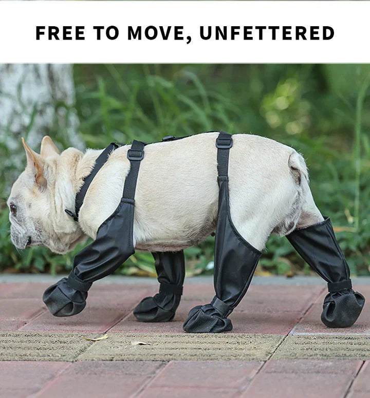 Olvoria | Adjustable Dog Shoes | Breathable, Waterproof and Non-Slip