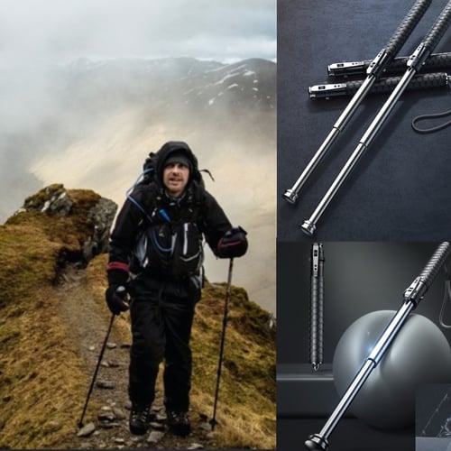 Olvoria | Adjustable Folding Walking Cane