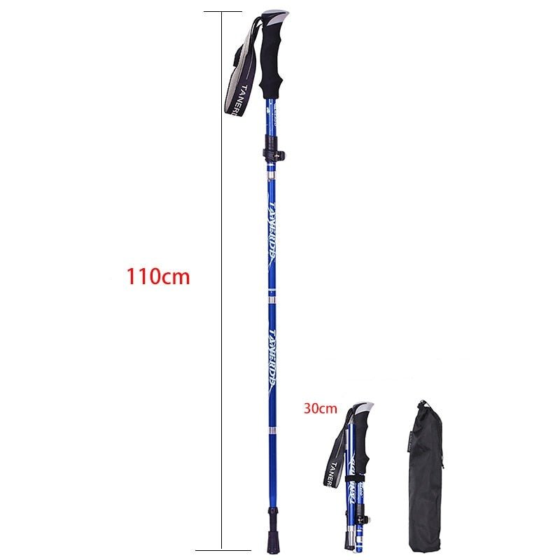 Olvoria | Adjustable Trekking Poles – Telescopic and Foldable Hiking Poles for Outdoor Adventures