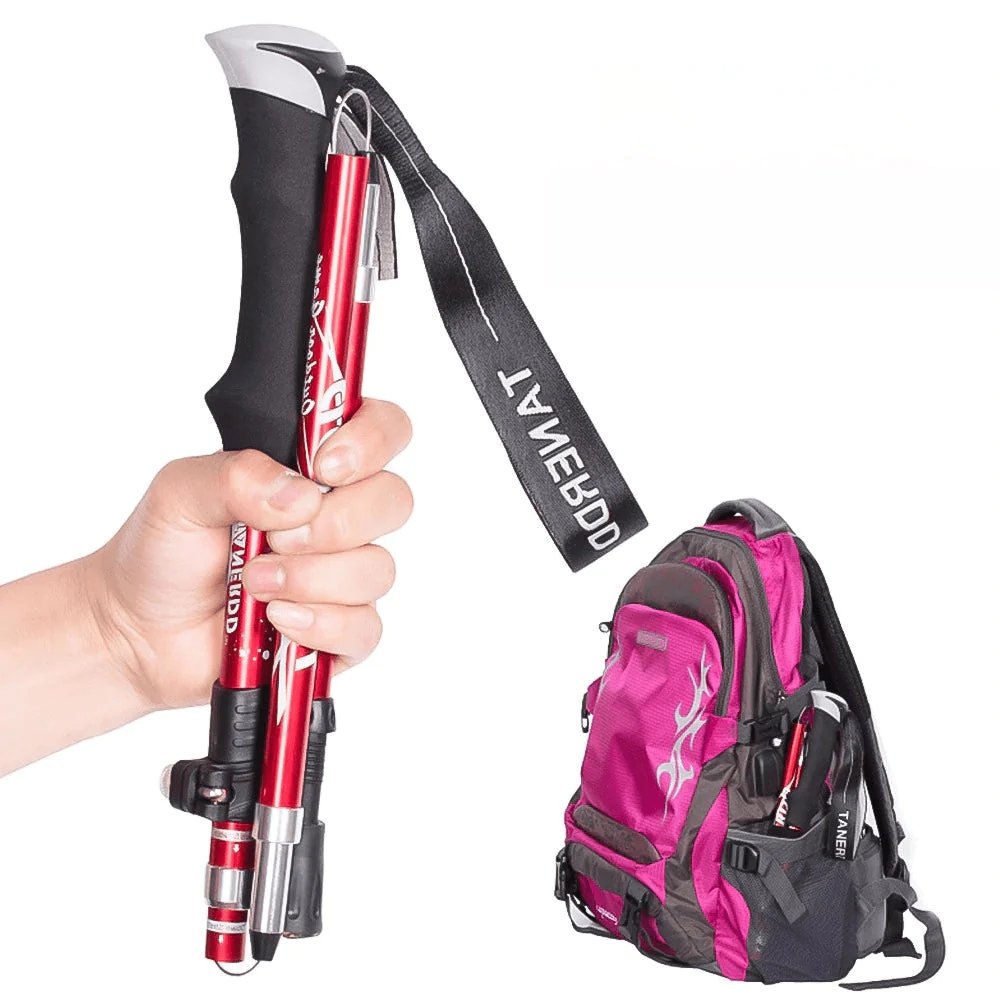 Olvoria | Adjustable Trekking Poles – Telescopic and Foldable Hiking Poles for Outdoor Adventures