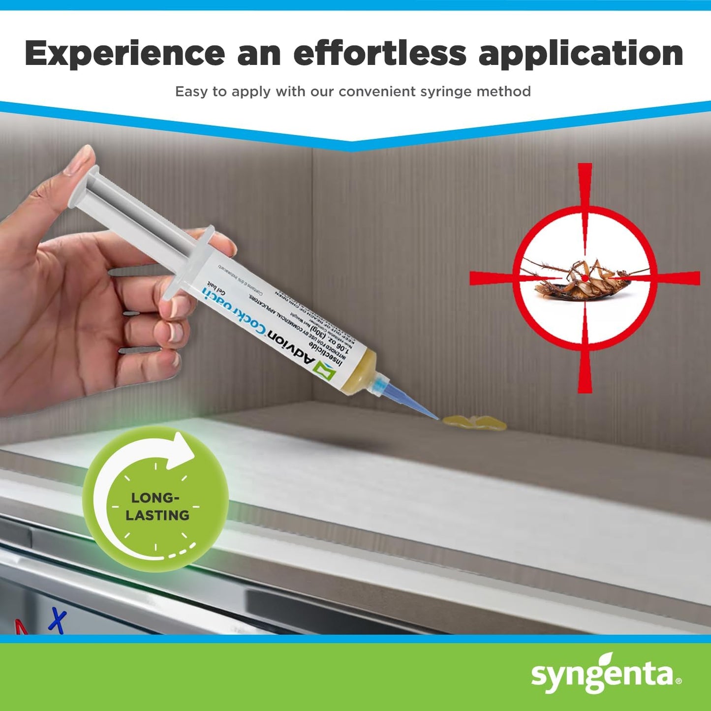 Olvoria | Advion Cockroach Gel Bait, Cockroach Killer, Non-Toxic Pest Control, Pest Management