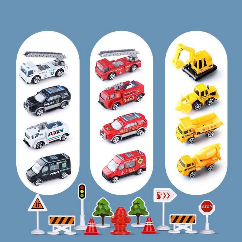 Olvoria | Airplane & Vehicle Set for Creative Kids