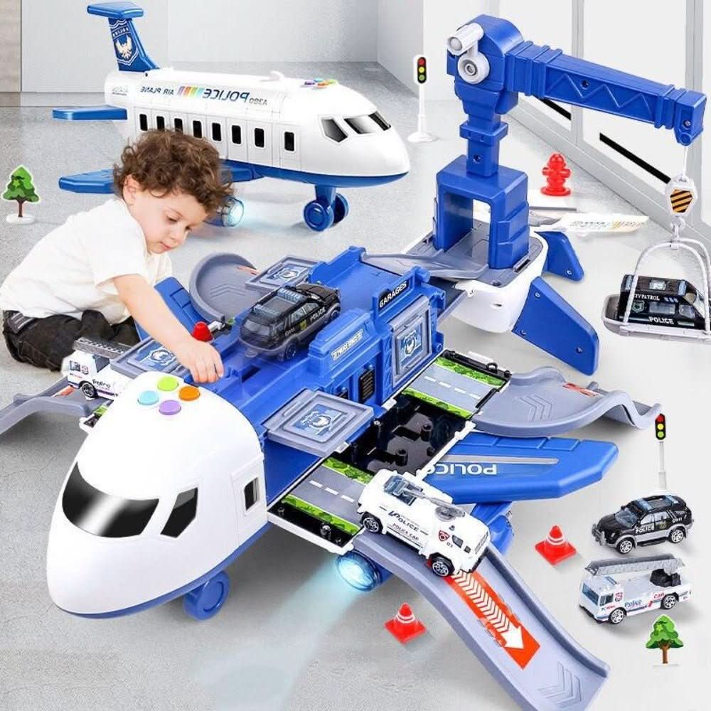 Olvoria | Airplane & Vehicle Set for Creative Kids