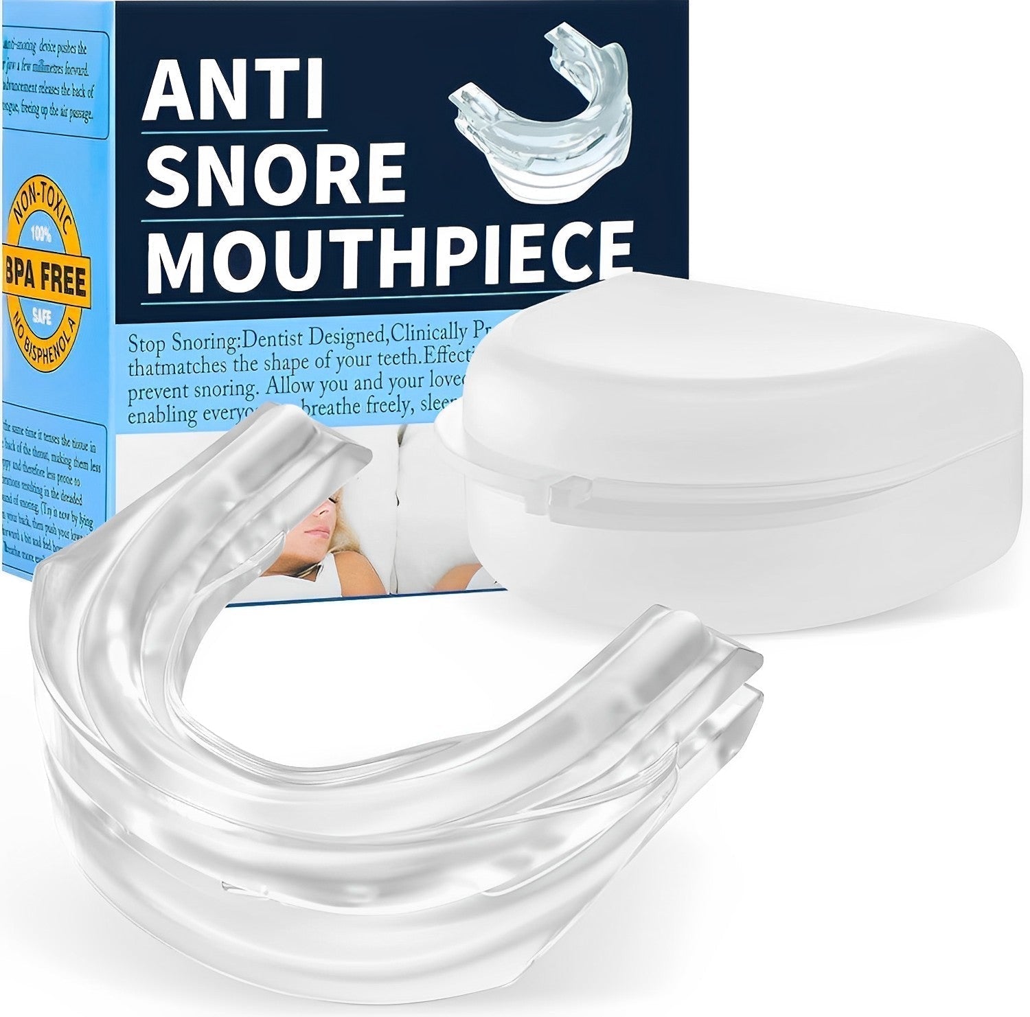 Olvoria | Anti-Snoring Sleep Apnea Mouthpiece Protection
