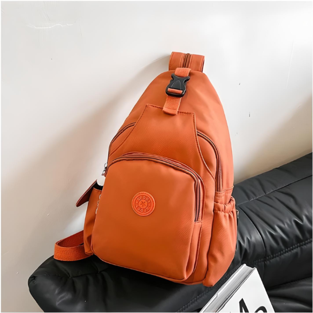 Olvoria | Anti-theft Sling Bag with Chest Strap