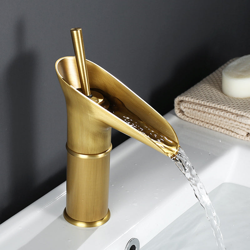 Olvoria | Antique Waterfall Bathroom Faucet