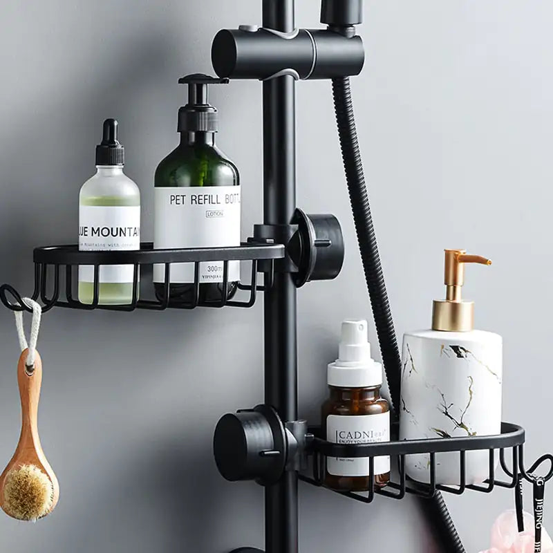 Olvoria | AquaGrip Shower Shelf – Practical, Rust-Free and Space-Saving