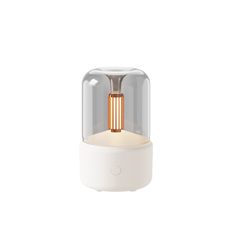 Olvoria | Aroma Diffuser Night Light | Candlelight Ambient Design