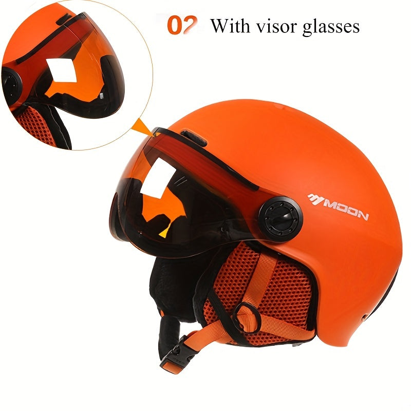 Olvoria | Autumn Quality Ski Helmet with Removable Parts – Safe and Comfortable for Outdoor Activities