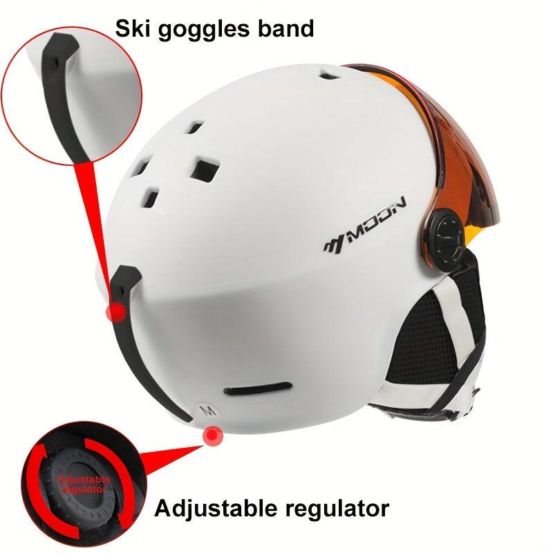 Olvoria | Autumn Quality Ski Helmet with Removable Parts – Safe and Comfortable for Outdoor Activities