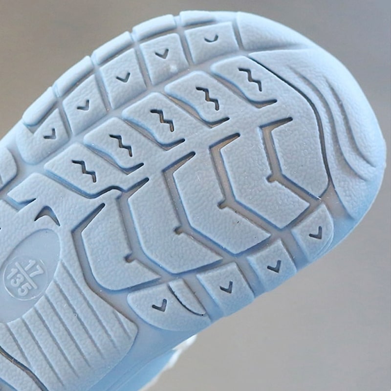 Olvoria | Baby Barefoot Sneakers with Velcro and Flexible Sole
