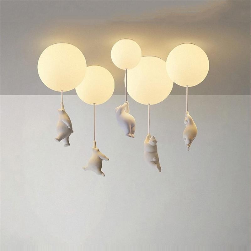 Olvoria | Balloon Bear Ceiling Light | Playful Bear Design