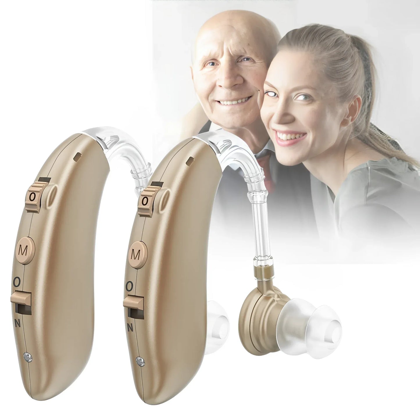 Olvoria | Behind-the-Ear Hearing Aid - Powerful Sound Enhancement