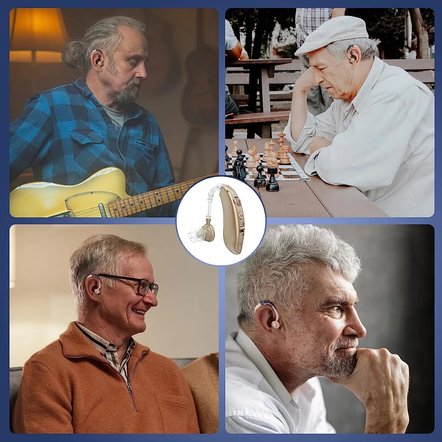 Olvoria | Behind-the-Ear Hearing Aid - Powerful Sound Enhancement
