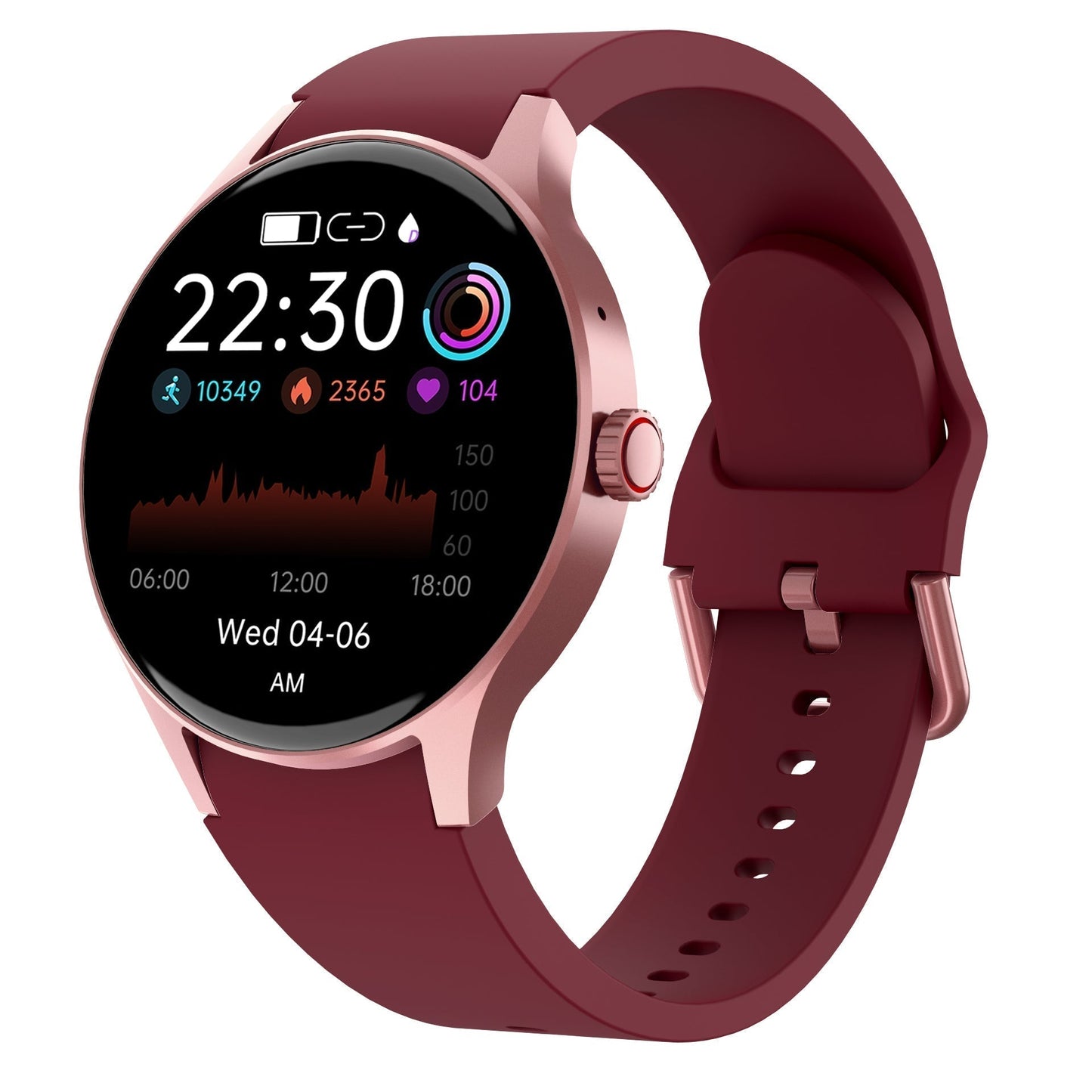 Olvoria | Blood Glucose Blood Pressure Blood Oxygen Sleep Monitor Waterproof Smartwatch