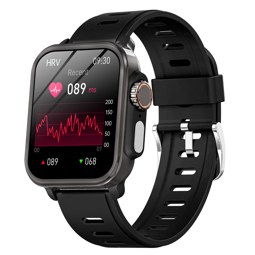 Olvoria | Blood Glucose Blood Pressure Blood Oxygen Sleep Monitor Waterproof Smartwatch