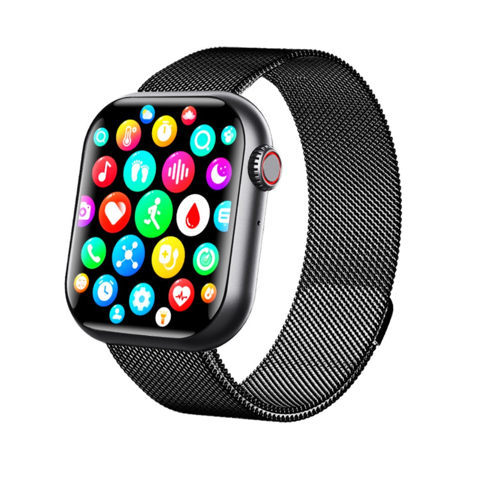 Olvoria | Blood Glucose Blood Pressure Blood Oxygen Sleep Monitor Waterproof Smartwatch